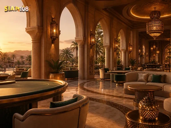 Gambar Live Casino dengan pilihan permainan meja